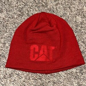 👙CAT Cozy Red Beanie